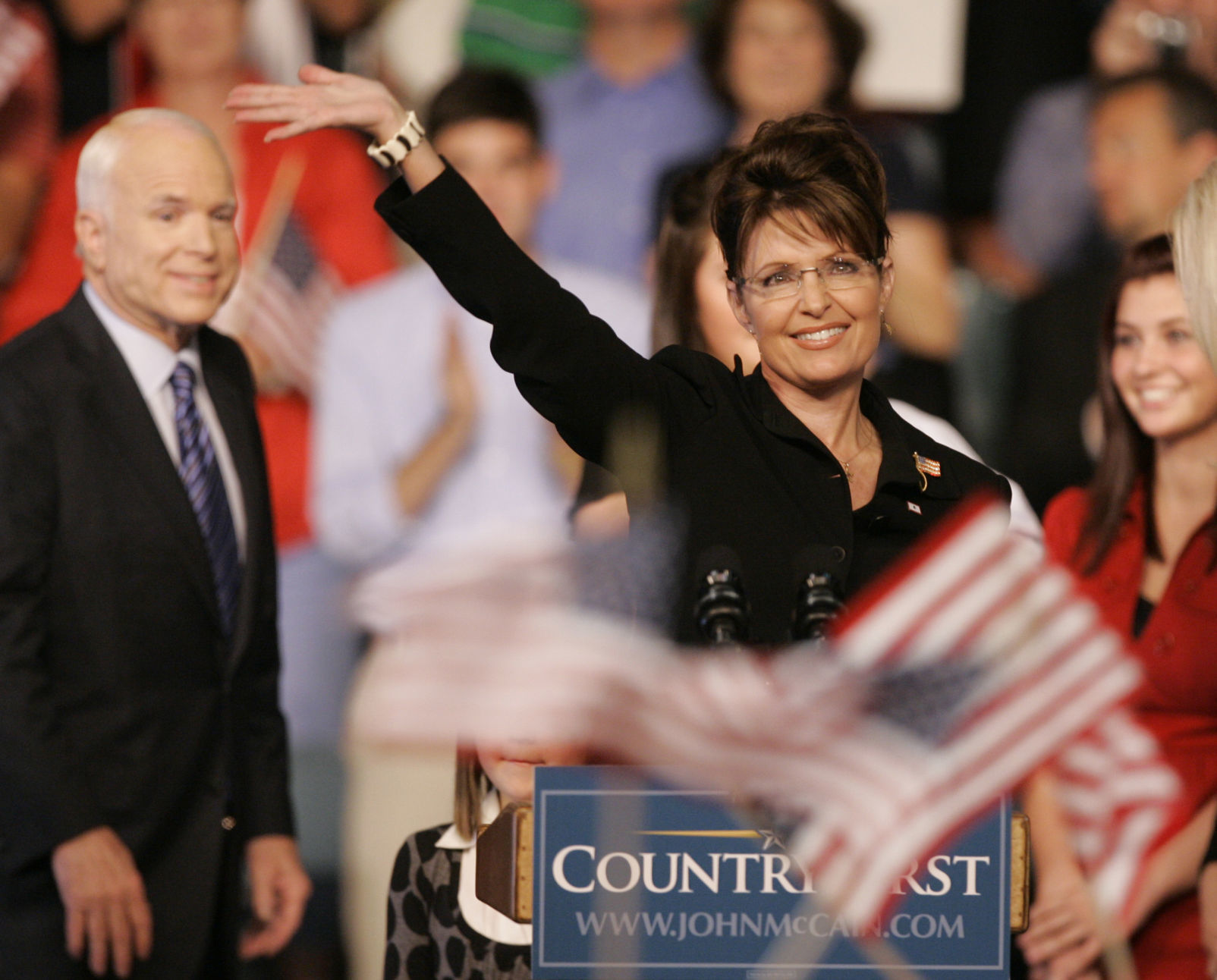 2008: John McCain, Sarah Palin,